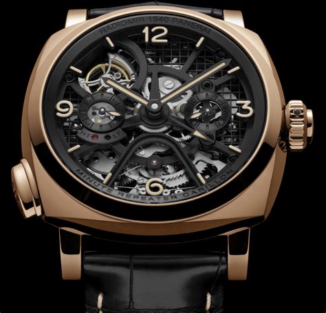 $400,000 Panerai Radiomir 1940 Minute Repeater Carillon.